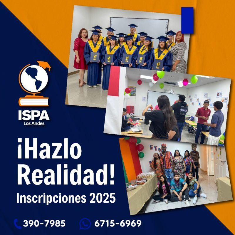 Colegio 2x1 Laboral, ISPA Los Andes, Módulos, Presencial y Sábados, Colegio Para Adultos